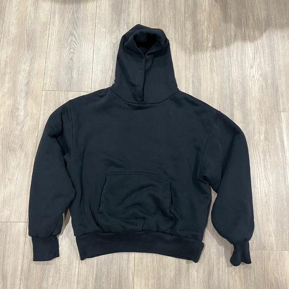 Los Angeles Apparel Double Layer 2020 Vision Yeezy Black Made in USA Hoodie MED